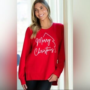 NWT Royce Brand Merry Christmas Crewneck Red Sweater Women’s Size XXL